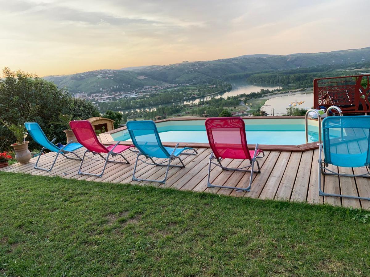Villa Panoramique Saint-Clair-du-Rhone Exterior foto